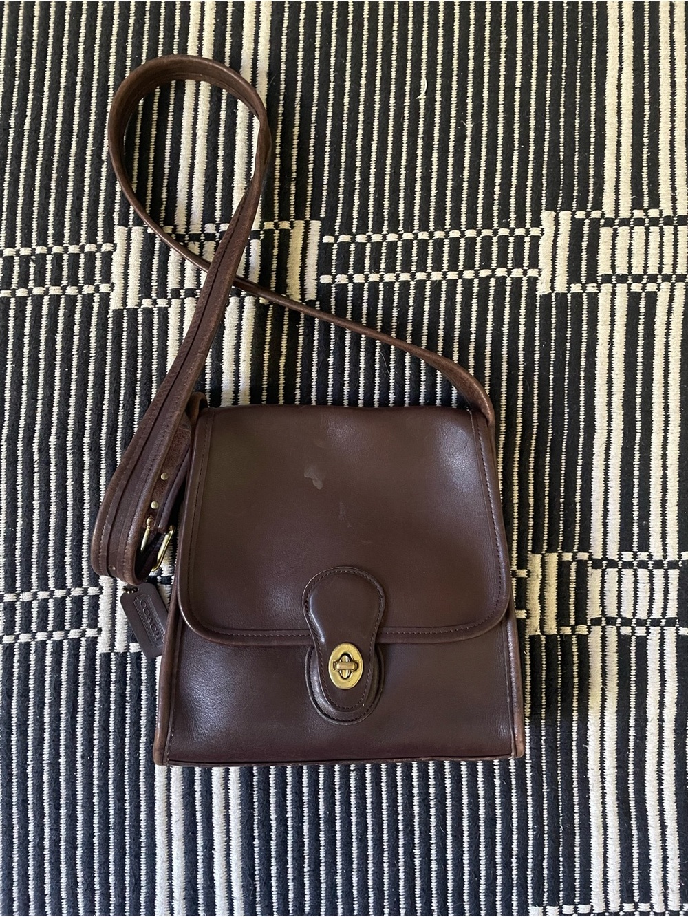 Coach Shelburne Flap Bag (Style 9038)